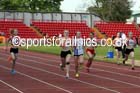 Under-15 girls 200 metres at the North Eastern Championships, Gateshead International Stadium.  Photos: David T. Hewitson/Sports for All Pics